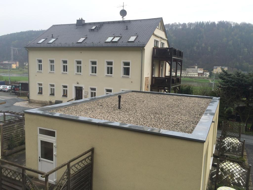 Pension Hoenel-Hof Bad Schandau Exteriör bild