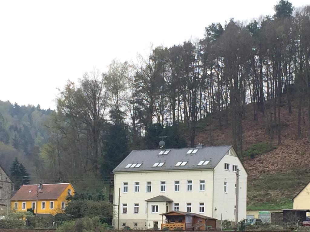Pension Hoenel-Hof Bad Schandau Exteriör bild