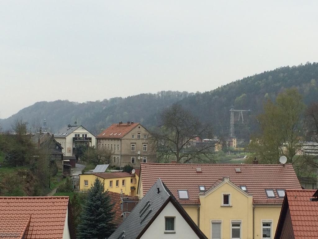 Pension Hoenel-Hof Bad Schandau Exteriör bild