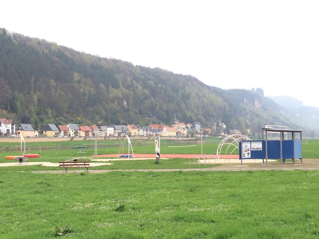Pension Hoenel-Hof Bad Schandau Exteriör bild