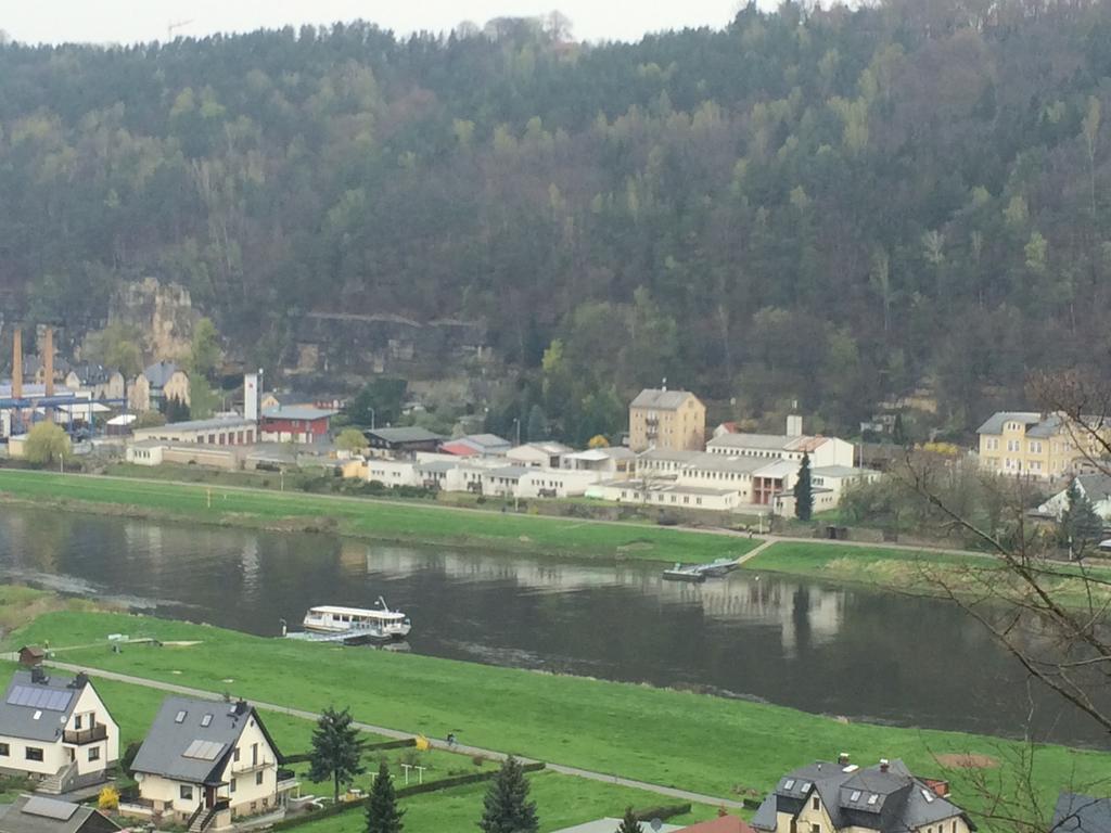 Pension Hoenel-Hof Bad Schandau Exteriör bild