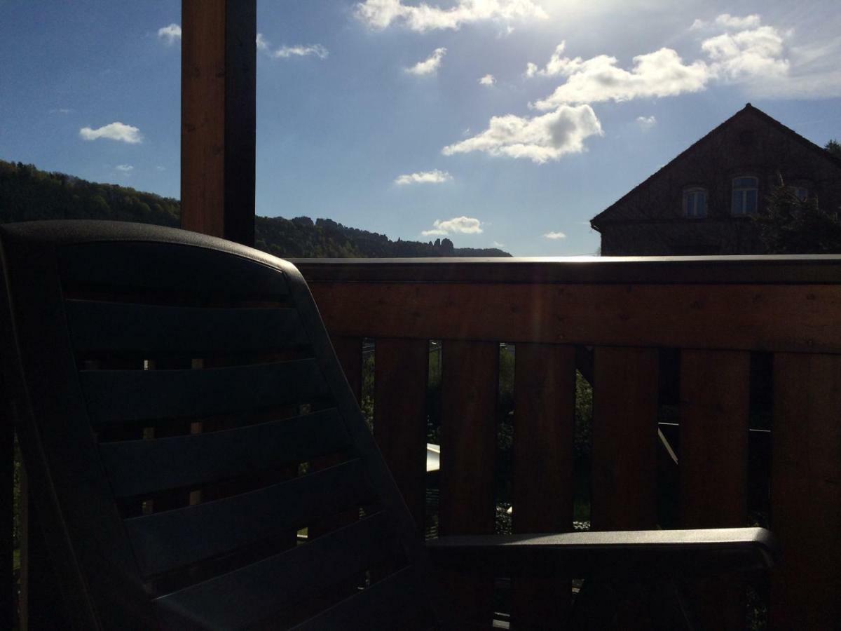 Pension Hoenel-Hof Bad Schandau Exteriör bild