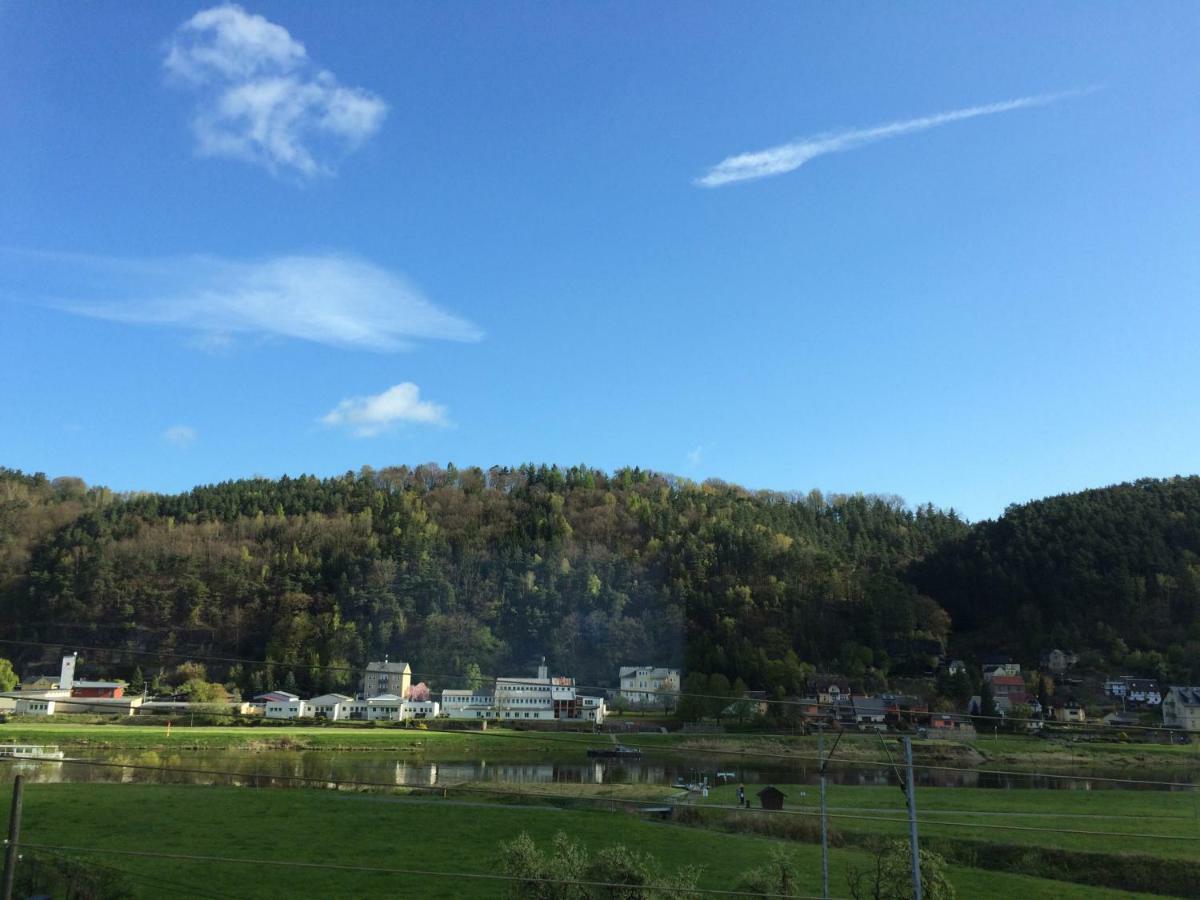 Pension Hoenel-Hof Bad Schandau Exteriör bild